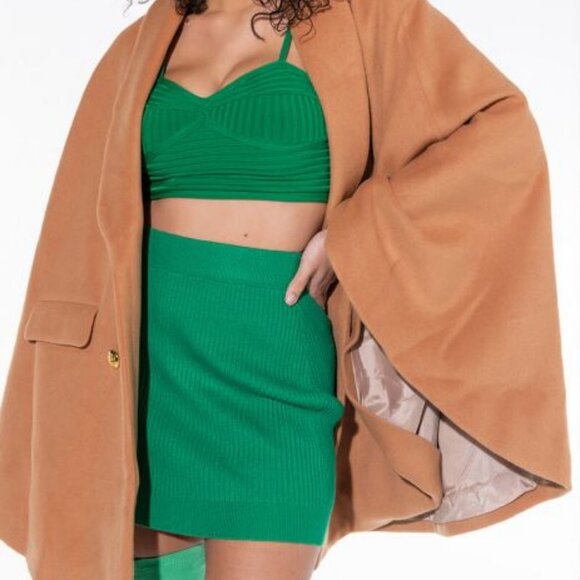 THE CRAVE YOU WOOL LIKE TRENCH PONCHO ( BRAND NEW !!!!!!!! ) - Picture 7 of 10